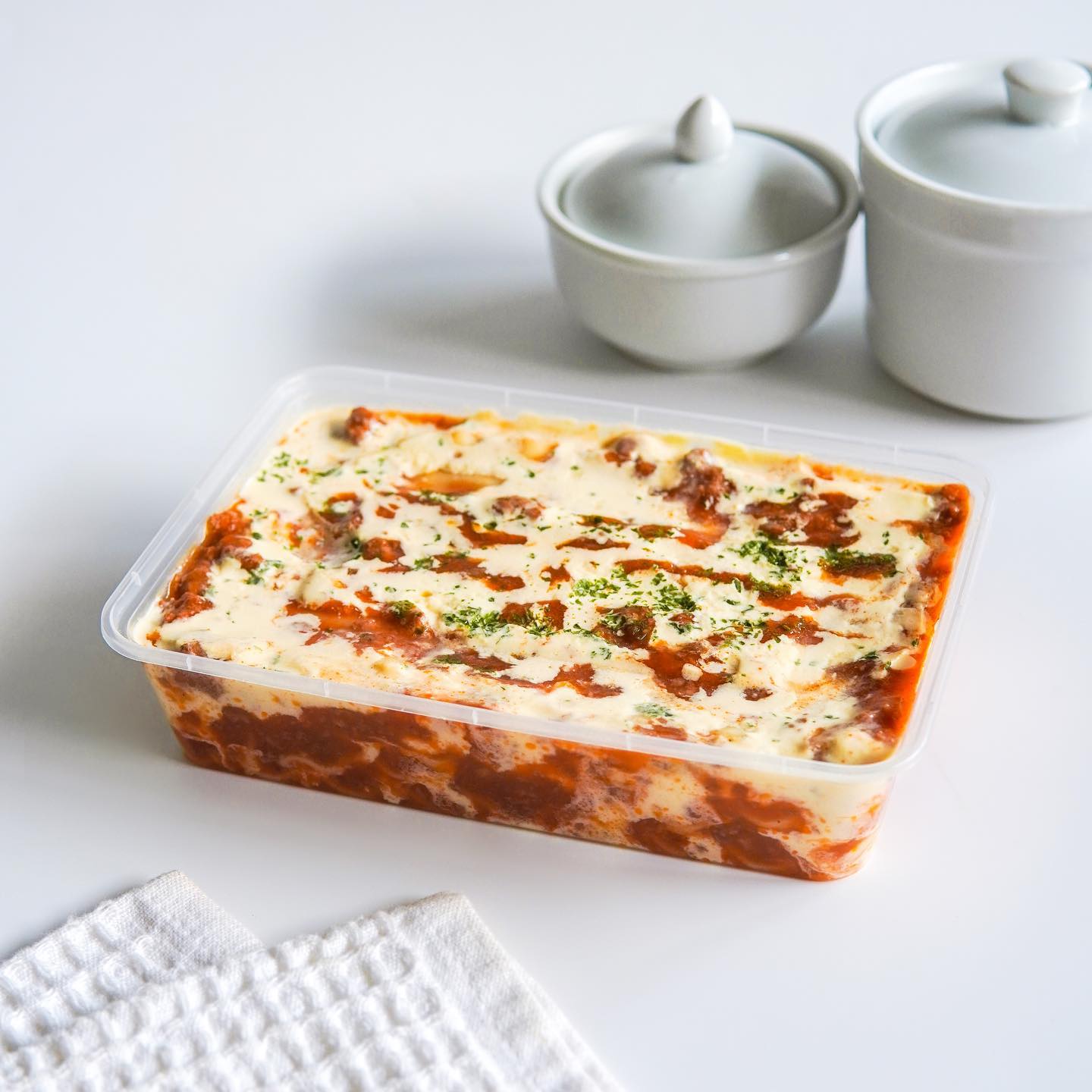 Creamy Melted Lasagna (Chilled)